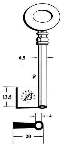 1211G JMA GORJA ACERO LLAVE