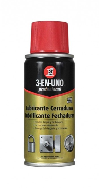 (AGOTADO) 3 EN1 LUBRICANTE CERRADURAS 100 ML.