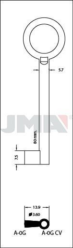 A0G JMA ARMARIO LLAVE