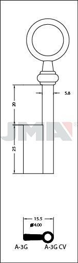 A3G(CV) JMA ARMARIO LLAVE