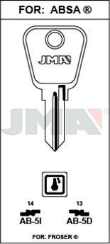 AB5I JMA C ACERO LLAVE
