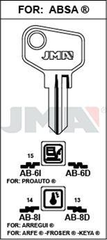AB6D JMA C ACERO LLAVE