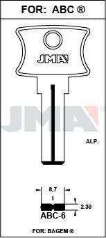 ABC6 JMA ALPACA LLAVE