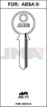 AB11 JMA B ACERO LLAVE