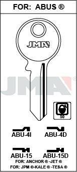 ABU4D JMA C ACERO LLAVE