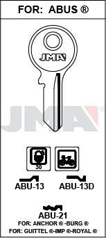 ABU13D JMA C ACERO LLAVE