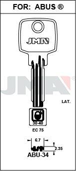 ABU34 JMA LATON LLAVE