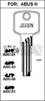 ABU61 JMA LATON LLAVE