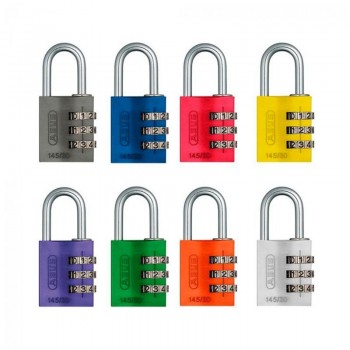 (AGOTADO) ABUS CANDADO COMBI ALLU 145/20 COL. SURTIDOS