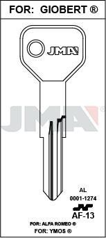 AF13 JMA B ACERO LLAVE