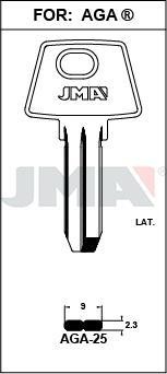 AGA25 JMA LATON LLAVE
