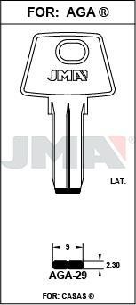 AGA29 JMA LATON LLAVE