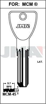 MCM45 JMA LATON LLAVE