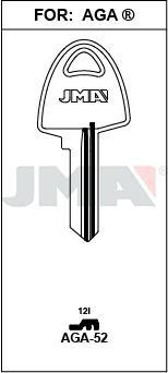 AGA52 JMA B ACERO LLAVE