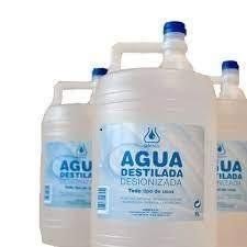 AGUA DESTILADA GARRAFA 5,0 L.