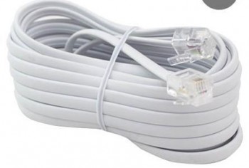 PROLONGADOR CABLE TELEFONO 6P4C 7,5M