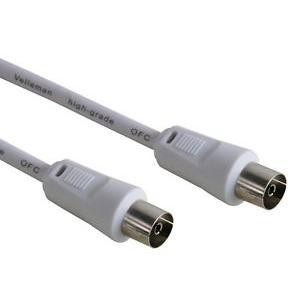 PROLONGADOR CABLE COAXIAL TV   1,5M. BCO.