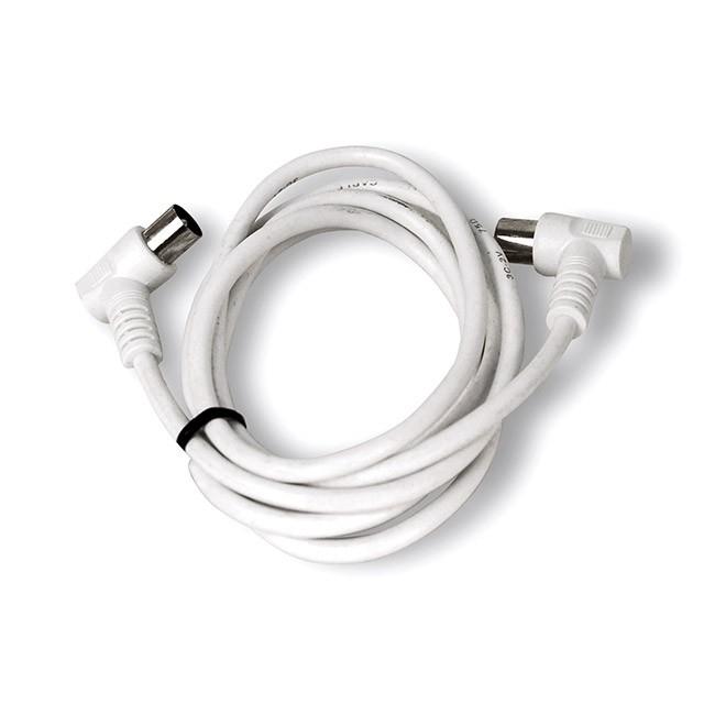 PROLONGADOR CABLE COAXIAL TV    5,0M. BCO.
