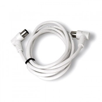 PROLONGADOR CABLE COAXIAL TV    5,0M. BCO.