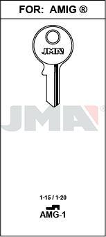 AMG1 JMA B ACERO LLAVE