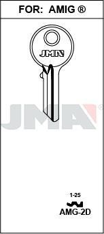 AMG2D JMA B ACERO LLAVE