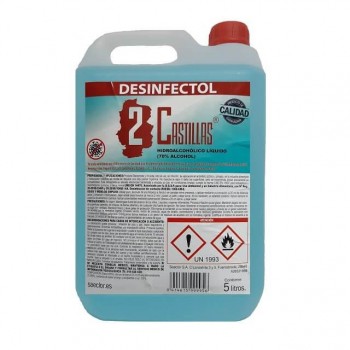 DESINFECTOL HIDROALCOHOLICO 5L. 2C