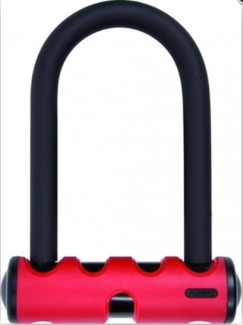 ANTIRROBO HORQUILLA U MINI  ABUS 40/130 ROJO