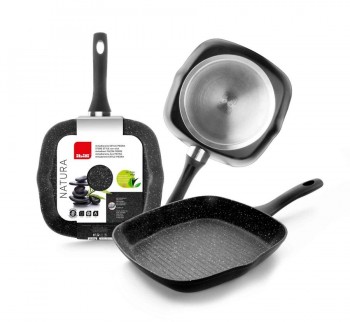 ASADORA GRILL NATURA INDUC 28X28CM. IBI 440128