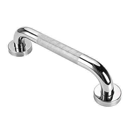 ASIDERO BAÑO ANTIDESLIZANTE INOX 30CM.