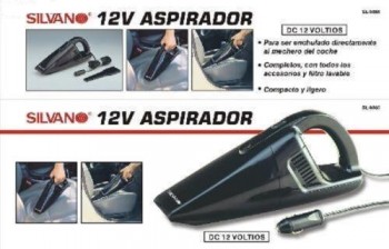 ASPIRADOR COCHE 12V SILVANO SL 8306