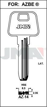 AZ14 JMA LATON LLAVE