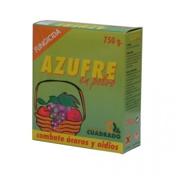 AZUFRE EN POLVO C/750GRS.