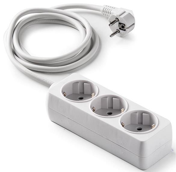 BASE 3 TOMAS CTT. CON CABLE 1,5M.  FA  9/503