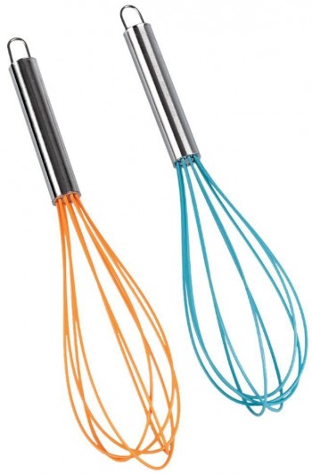 BATIDOR INOX VARILLA SILICONA 30CM. 2491