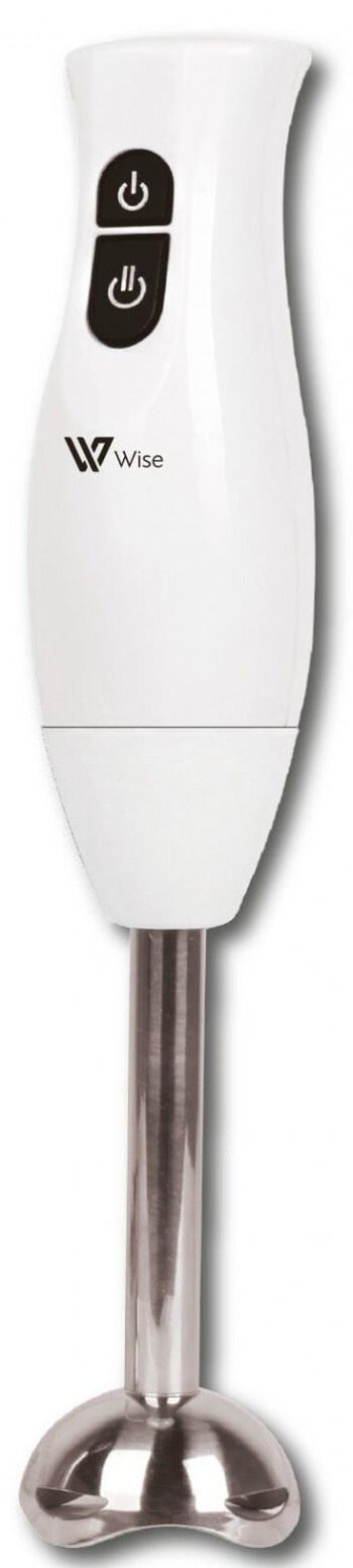 BATIDORA DE MANO  WISE PIE INOX 200W C/VASO PLASTICO WT-192