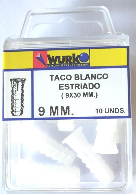 BL/WURKO TACO ESTRIADO BLANCO M- 6