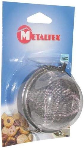 BOLA INFUSION MALLA INOX  7,5CM. CON CADENA
