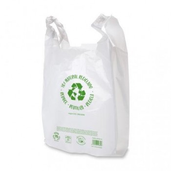 (AGOTADO) BOLSA CAMISETA B/PRESION 50X60  (50)