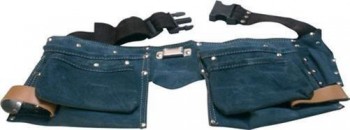 (AGOTADO) BOLSA PIEL ENCOFRADOR 8 BOLSILLOS  90001