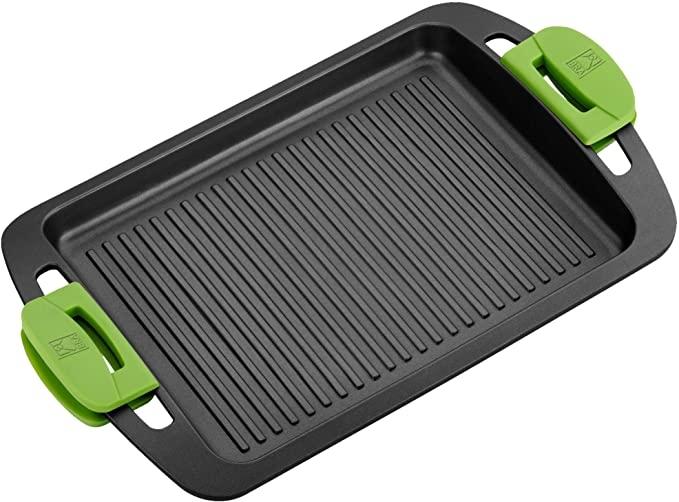 BRA PLANCHA RAYAS INDUCCION PRIOR 40CM.