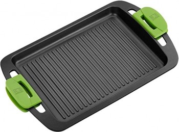 BRA PLANCHA RAYAS INDUCCION PRIOR 40CM.