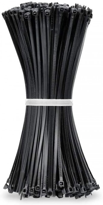 BRIDAS NYLON 3,6X200 NEGRA B/100U
