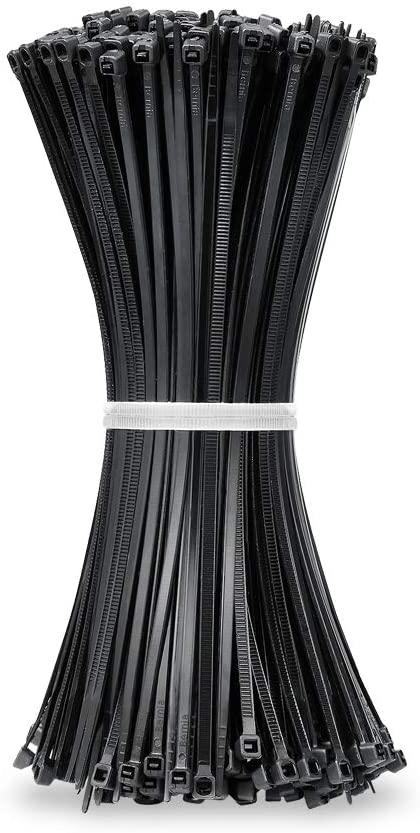 BRIDAS NYLON 3,6X290 NEGRA B/100U