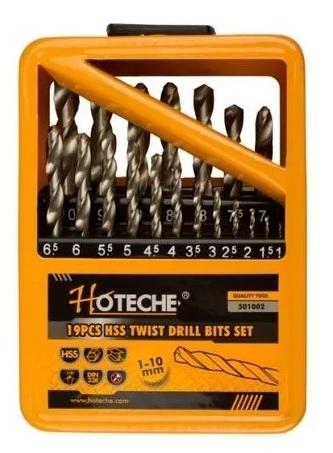 HOTECHE19 BROCAS HSS  DE 1,0 A 10 MM. 501002
