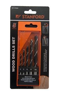BROCAS MADERA 5 DE 4,0 A 10,0 MM STANF(190130)