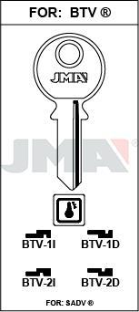 BTV1I JMA B ACERO LLAVE