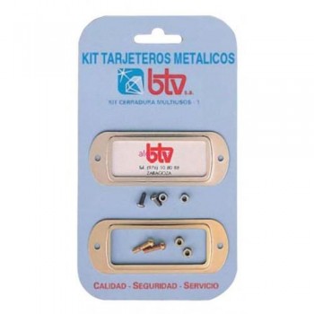 (AGOTADO) BTV KIT TARJETERO METALICO