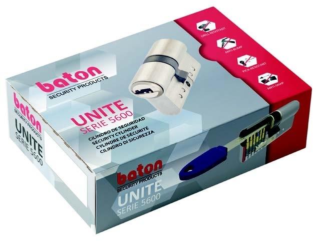 CILINDRO SEGURIDAD BATON 5600 31X31 N 15