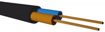 CABLE MANGUERA REDONDA 2X1,0mm  NEGRA