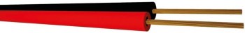 CABLE PARALELO 2X0,50 ROJO/NEGRO.
